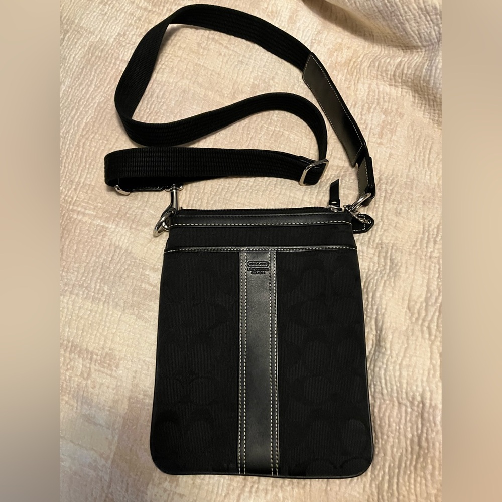 Signature Coach Crossbody Bag